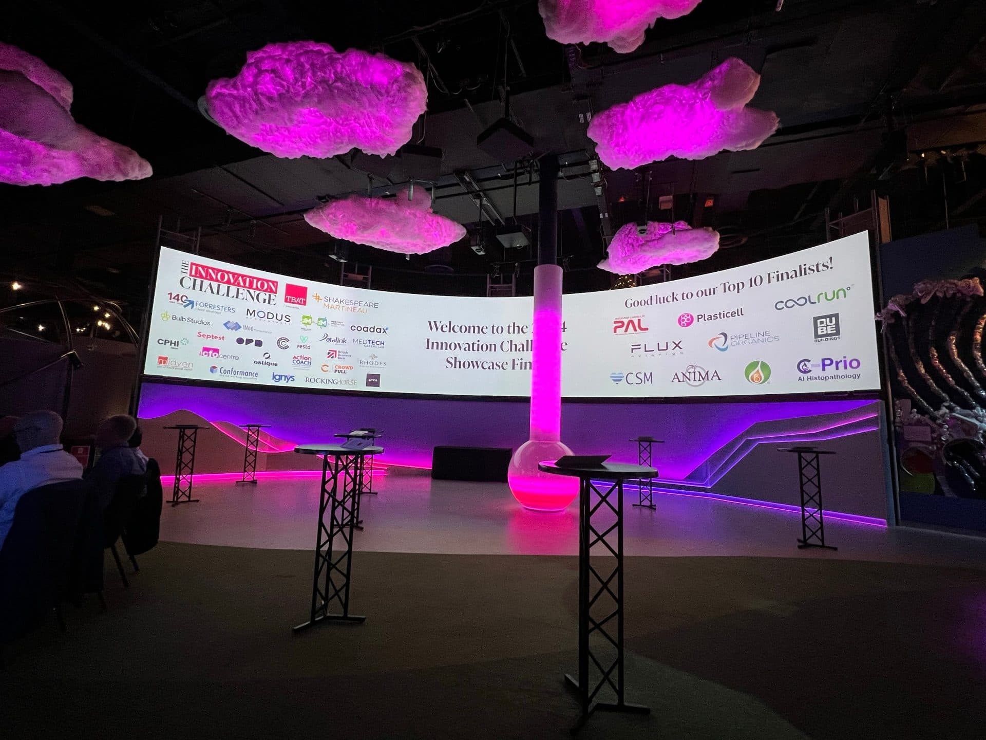 Event space at the National Space Centre