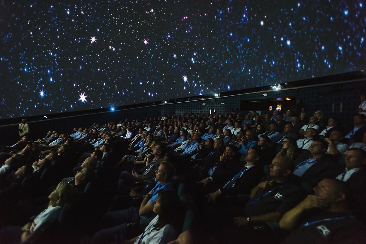 Planetarium theatre at the National Space Centre